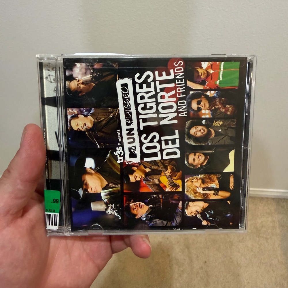 Los Tigres Del Norte and Friends MTV Unplugged CD 2011 Latin Norteño Live Album